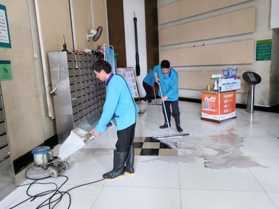 盛世家園二期2019年1月份物業服務報告——清潔服務